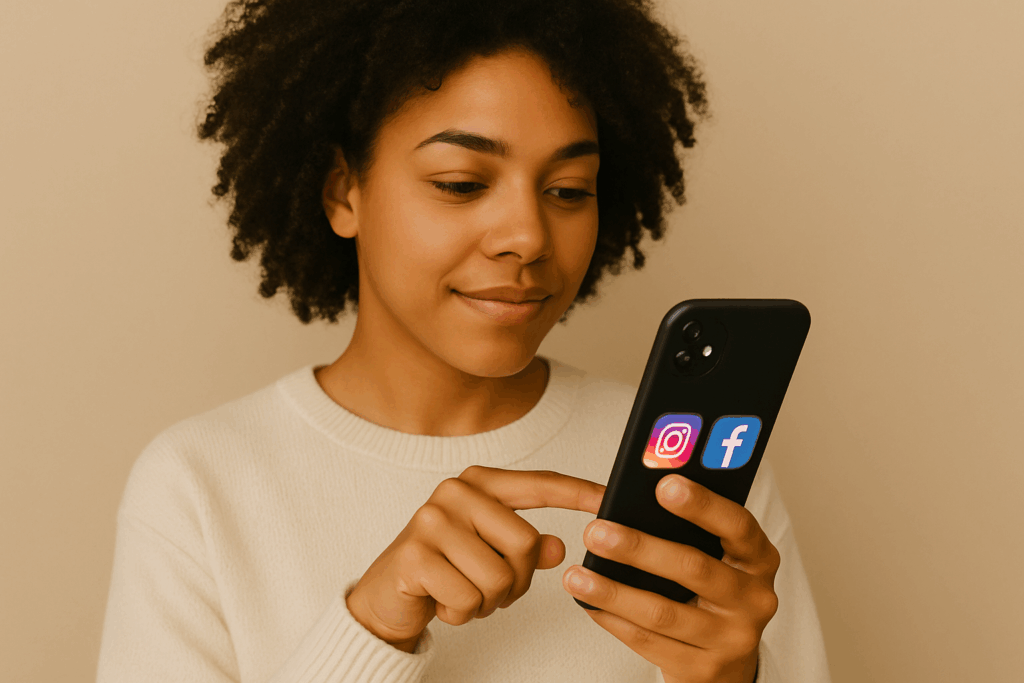 CTA réseaux sociaux